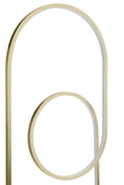 Habitat Pill LED Floor Lamp - Brushed Brass -Habitat Furni Sales 9542569 R Z005A