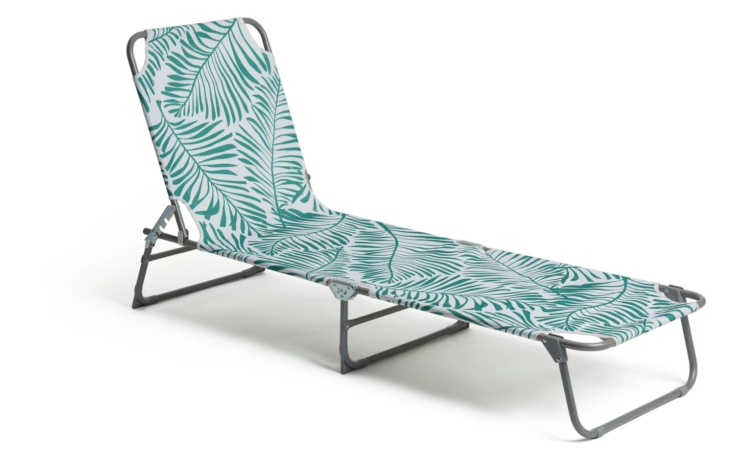 Habitat Global Leaf Folding Sun Lounger - Green Habitat Global Leaf Folding Sun Lounger - Green -Habitat Furni Sales 9545047 R Z001A