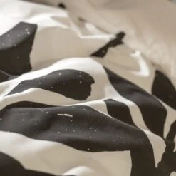 Habitat Cotton Floral Black & White Bedding Set - Double -Habitat Furni Sales 9547791 R Z005A