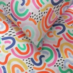 Habitat Kids Rainbow Brights Bedding Set - Single -Habitat Furni Sales 9549043 R Z003A