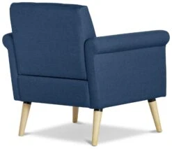 Habitat Evie Fabric Armchair In A Box - Navy -Habitat Furni Sales 9551691 R Z003A