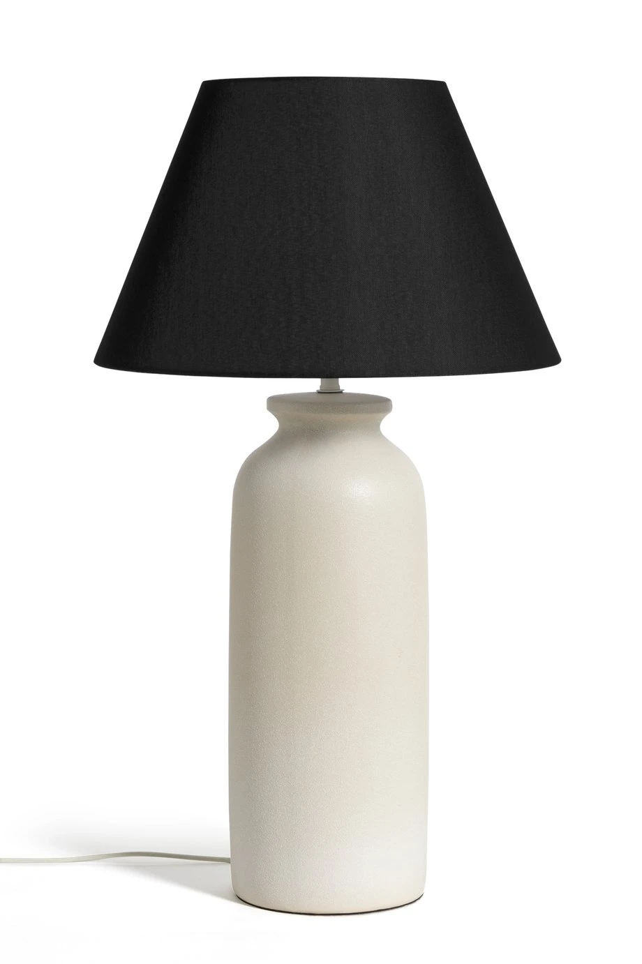 Habitat Hashi Ceramic Table Lamp - Off White & Black Habitat Hashi Ceramic Table Lamp - Off White & Black -Habitat Furni Sales 9553273 R Z001C