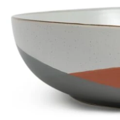 Habitat Dipped Speckle Stoneware Serve Bowl 2 Habitat Dipped Speckle Stoneware Serve Bowl -Habitat Furni Sales 9553754 R Z002A