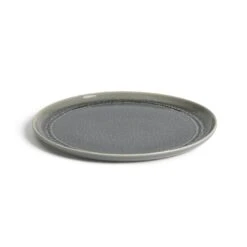 Habitat Evora 4 Piece Stoneware Side Plates - Green -Habitat Furni Sales 9554519 R Z002A