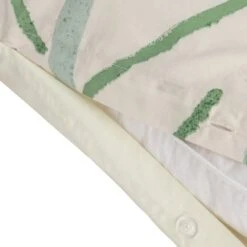 Habitat Cotton 180TC Maxi Leaf Green Bedding Set - Single -Habitat Furni Sales 9555374 R Z004A
