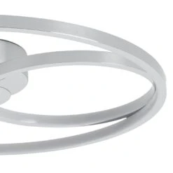 Habitat Pill Metal LED Flush Ceiling Light - Chrome -Habitat Furni Sales 9555628 R Z002A