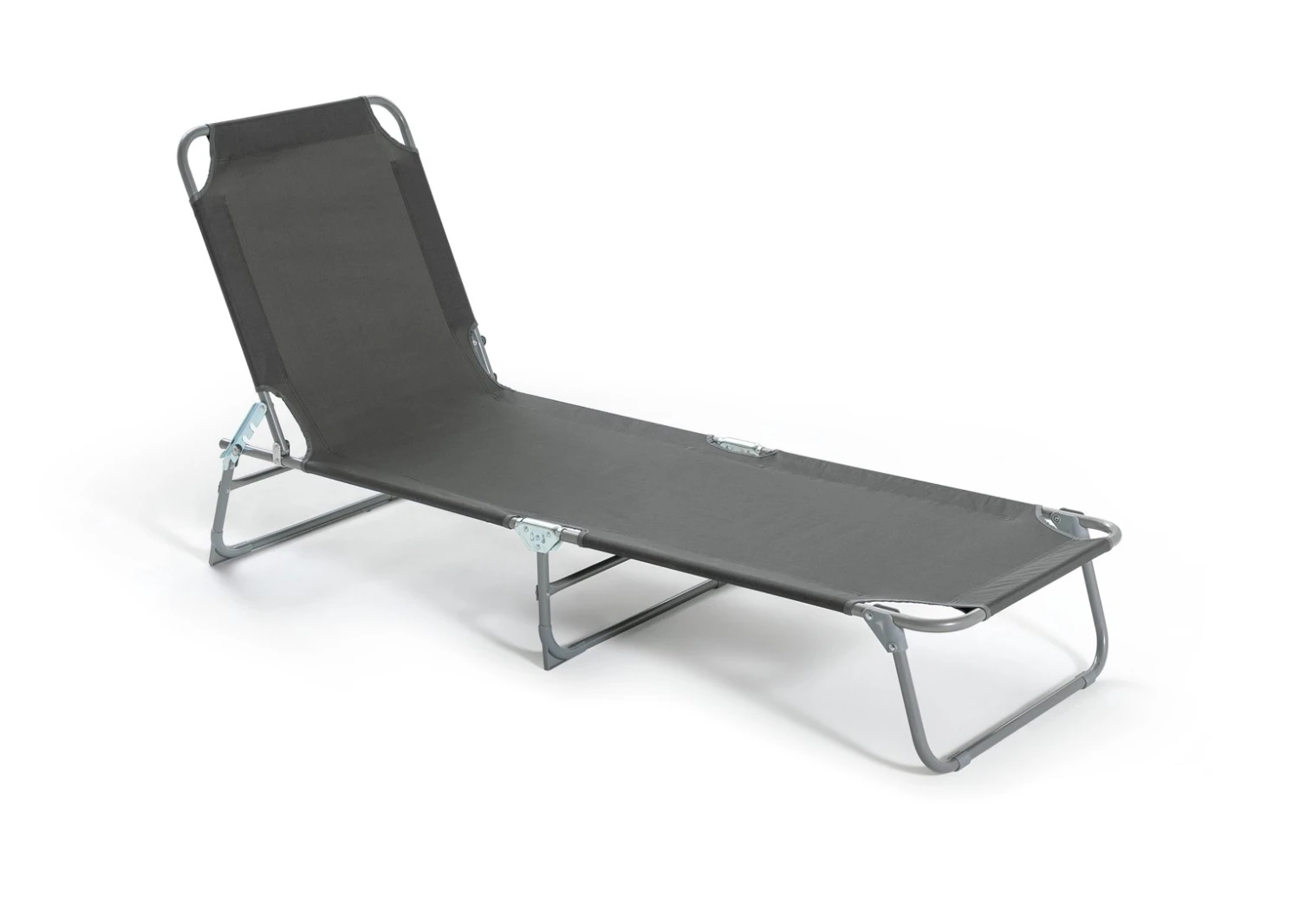 Habitat Folding Metal Sun Lounger - Charcoal Habitat Folding Metal Sun Lounger - Charcoal -Habitat Furni Sales 9555927 R Z001A