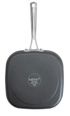Habitat 24cm Anodised Aluminium Grill Pan - Black -Habitat Furni Sales 9556380 R Z004A