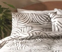 Habitat Scandi Mark Making Grey Bedding Set - Single -Habitat Furni Sales 9557561 R Z005A