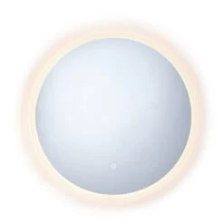 Habitat Circle Backlight LED Mirror - White -Habitat Furni Sales 9559246 R Z002A