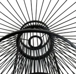 Habitat Wood 3 Tier Pendant Shade - Black -Habitat Furni Sales 9561007 R Z003A