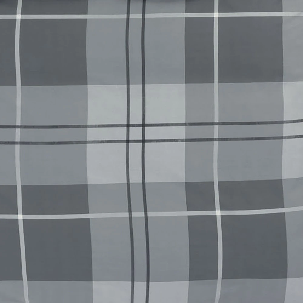 Habitat Check Charcoal Grey Bedding Set - Single Habitat Check Charcoal Grey Bedding Set - Single -Habitat Furni Sales 9561155 R B001