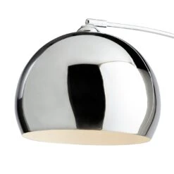 Habitat Nalone Arc Floor Lamp – Chrome & Marble 7 Habitat Nalone Arc Floor Lamp – Chrome & Marble -Habitat Furni Sales 9562415 R Z006A