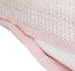 Habitat Pinsonic Velvet Plain Pink Bedding Set - Double 4 Habitat Pinsonic Velvet Plain Pink Bedding Set - Double -Habitat Furni Sales 9570311 R Z004A