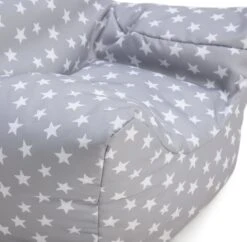 Habitat Kids Funzee Grey Stars Bean Bag -Habitat Furni Sales 9571815 R Z002A