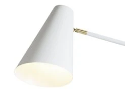 Habitat Vesper Cone Task Floor Lamp - White -Habitat Furni Sales 9572632 R Z006A