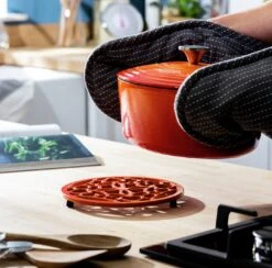 Habitat Cast Iron Trivet - Orange -Habitat Furni Sales 9574142 R Z002C