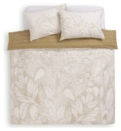 Habitat Cotton Floral Dobby Brown Bedding Set - Single -Habitat Furni Sales 9574692 R Z002A