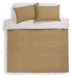 Habitat Cotton Floral Dobby Brown Bedding Set - Single -Habitat Furni Sales 9574692 R Z004A