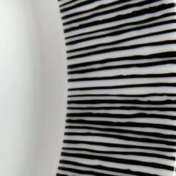 Habitat Black Dash 12 Piece Porcelain Dinner Set -Habitat Furni Sales 9576731 R B001