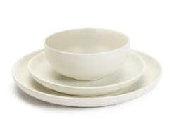 Habitat 12 Piece Stoneware Dinner Set - White -Habitat Furni Sales 9577833 R Z002A