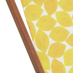Habitat Folding Wooden Garden Deck Chair - Yellow -Habitat Furni Sales 9578227 R Z003A
