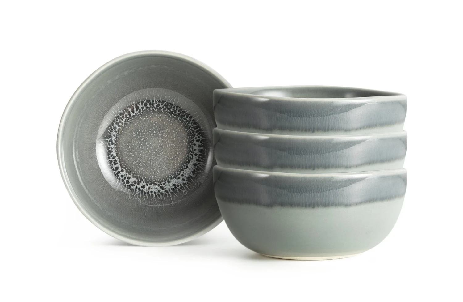 Habitat Evora 4 Piece Stoneware Cereal Bowl - Green Habitat Evora 4 Piece Stoneware Cereal Bowl - Green -Habitat Furni Sales 9578557 R Z001A