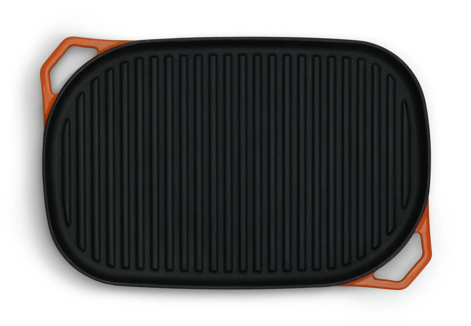 Habitat Large Cast Iron Grill Pan - Orange Habitat Large Cast Iron Grill Pan - Orange -Habitat Furni Sales 9582158 R Z006A