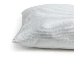 Habitat Waffle Patterned Cushion - White - 59x59cm -Habitat Furni Sales 9582323 R Z003A