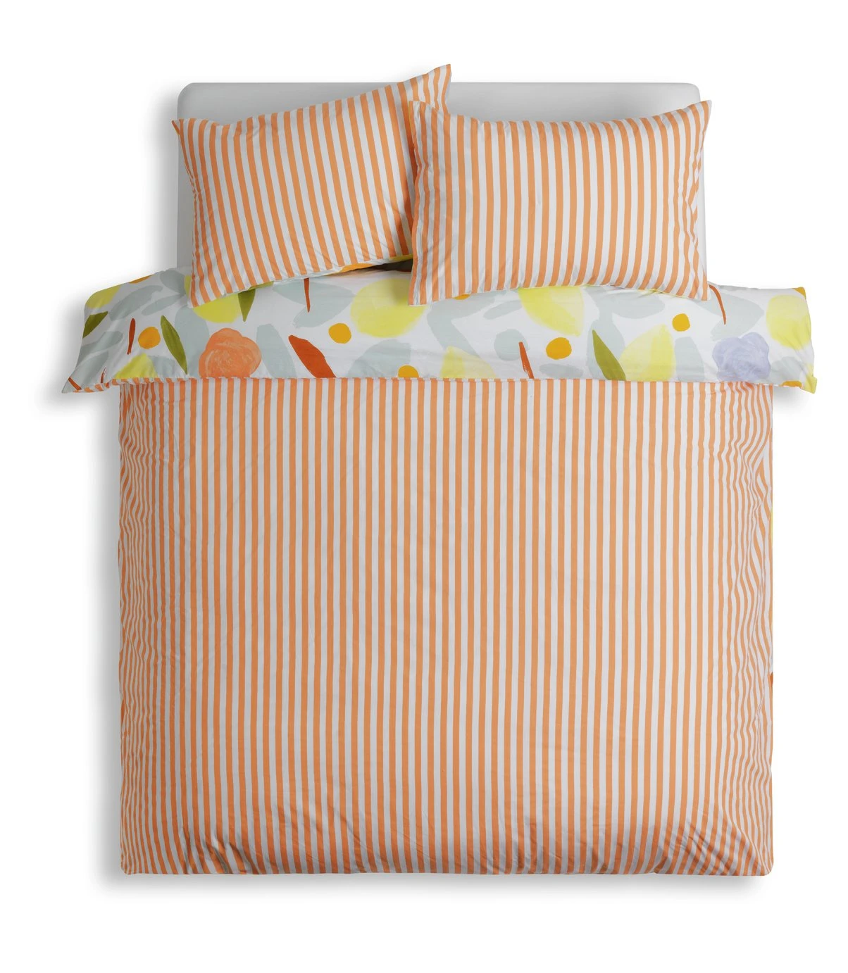 Habitat Panel Stripe Print Multicolour Bedding Set - Single Habitat Panel Stripe Print Multicolour Bedding Set - Single -Habitat Furni Sales 9584297 R Z002A