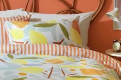 Habitat Panel Stripe Print Multicolour Bedding Set - Single 6 Habitat Panel Stripe Print Multicolour Bedding Set - Single -Habitat Furni Sales 9584297 R Z003C