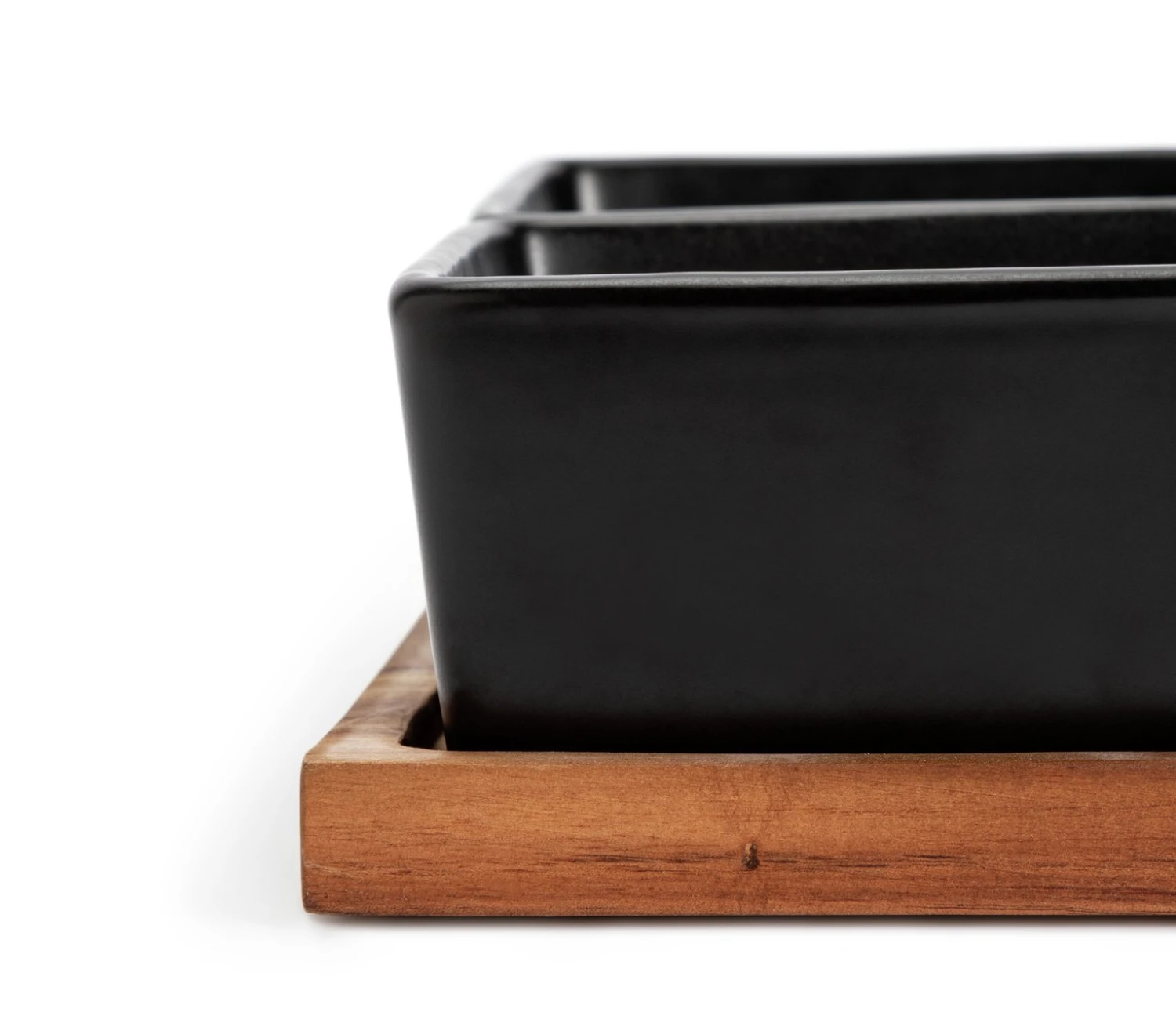 Habitat Stoneware Multiserve - Black Habitat Stoneware Multiserve - Black -Habitat Furni Sales 9585832 R Z002A