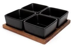 Habitat Stoneware Multiserve - Black 2 Habitat Stoneware Multiserve - Black -Habitat Furni Sales 9585832 R Z003A
