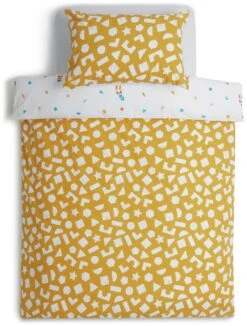 Habitat Kids Cotton Geo Pattern Play Bedding Set - Toddler -Habitat Furni Sales 9586295 R Z004A