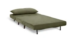 Habitat Roma Small Double Velvet Chairbed - Sage Green -Habitat Furni Sales 9590322 R Z002A