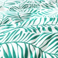 Habitat Abstract Green Leaf & White Bedding Set - Single -Habitat Furni Sales 9593226 R Z004C