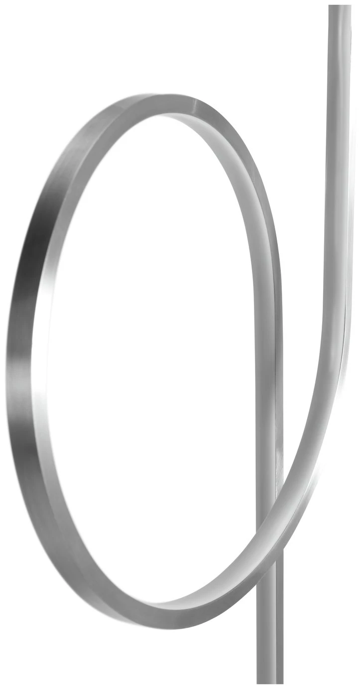 Habitat Pill LED Floor Lamp - Brushed Chrome Habitat Pill LED Floor Lamp - Brushed Chrome -Habitat Furni Sales 9597806 R Z003A