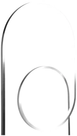 Habitat Pill LED Floor Lamp - Brushed Chrome 7 Habitat Pill LED Floor Lamp - Brushed Chrome -Habitat Furni Sales 9597806 R Z006A