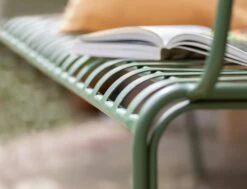 Habitat Indu 2 Seater Metal Garden Bench - Green -Habitat Furni Sales 9598070 R Z002C