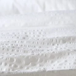 Habitat Seersucker Plain White Bedding Set - Single -Habitat Furni Sales 9598733 R Z005A