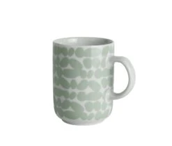 Habitat Scandi Decal Set Of 4 Mugs - White And Mint 2 Habitat Scandi Decal Set Of 4 Mugs - White And Mint -Habitat Furni Sales 9598922 R Z002A