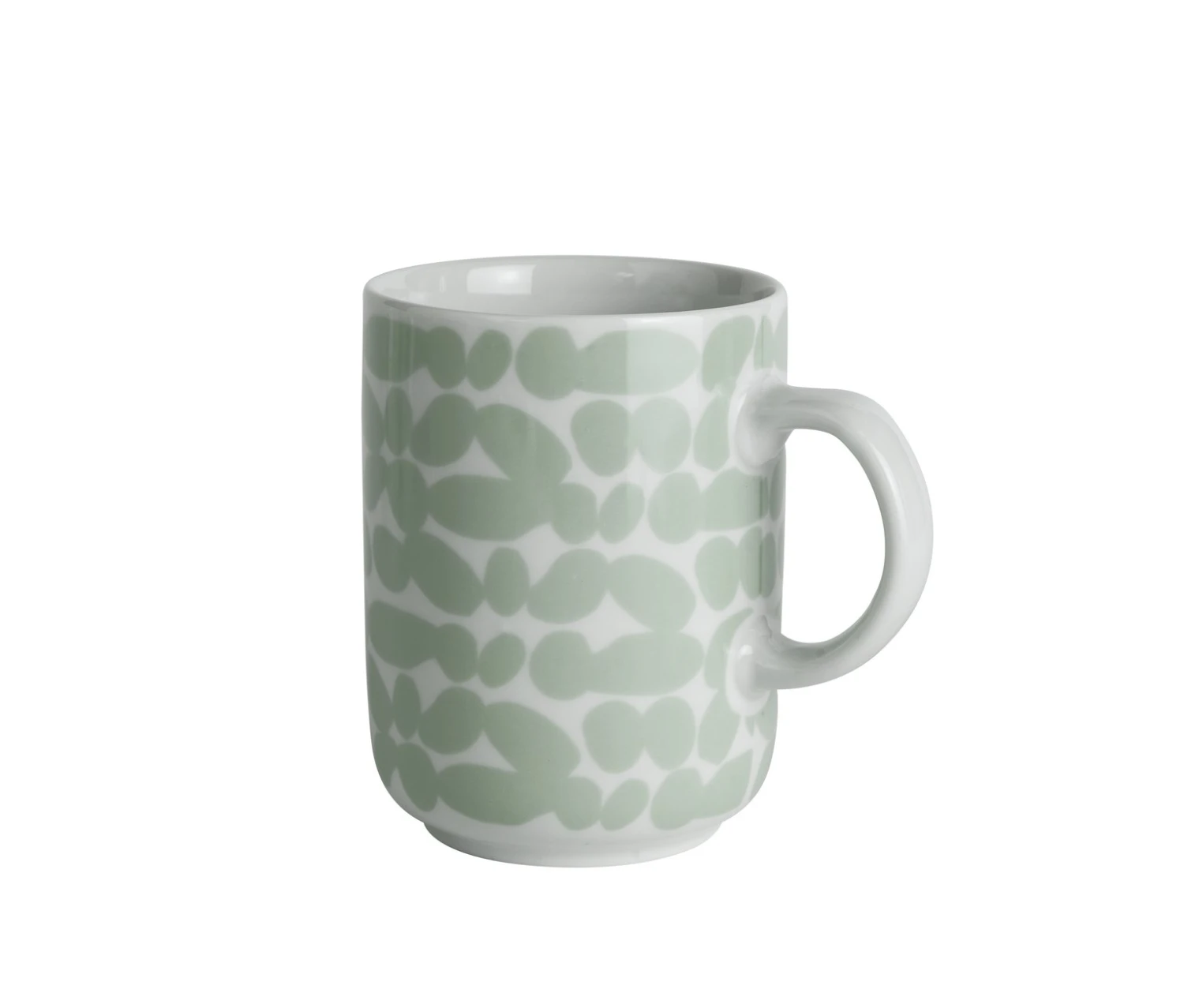 Habitat Scandi Decal Set of 4 Mugs - White and Mint Habitat Scandi Decal Set Of 4 Mugs - White And Mint -Habitat Furni Sales 9598922 R Z002A
