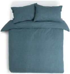 Habitat Herbalist Cotton Textured Blue Bedding Set - Single -Habitat Furni Sales 9600803 R Z002A
