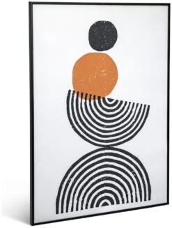 Habitat Abstract Print Framed Wall Art - 50x70cm -Habitat Furni Sales 9601008 R Z002A