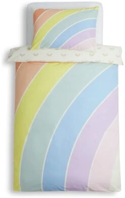 Habitat Kids Rainbow Panel Multicolour Bedding Set - Toddler -Habitat Furni Sales 9601493 R Z002A