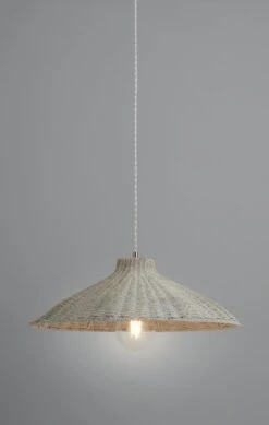 Habitat Apus Rattan Pendant - Whitewash 5 Habitat Apus Rattan Pendant - Whitewash -Habitat Furni Sales 9602155 R Z002C