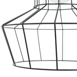 Habitat Indus Large Country Wire Shade - Black -Habitat Furni Sales 9602928 R Z002A