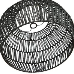 Habitat Neda Rope 55cm Shade - Black -Habitat Furni Sales 9604359 R Z003A