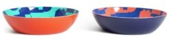 Habitat Abstract Play Melamine Picnic Serve Bowl -Pack Of 2