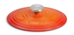 Habitat 2.4Litre Oval Cast Iron Casserole Dish - Orange -Habitat Furni Sales 9606766 R Z003A